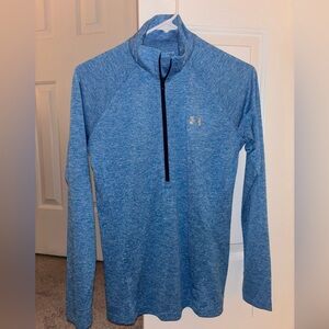 Small Women’s Under Armour Blue Quarter Zip